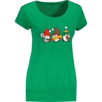 Dámské tričko Dámské tričko ALTISPORT VANOCE04W120 STŘEDNĚ ZELENÁ L