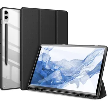 Pouzdro na tablet DUX 65549 DUX TOBY Flip ové pouzdro pro Samsung Galaxy Tab S9 FE+ černé