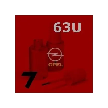 Autolak OPEL - 63U - POWERROT červená barva - retušovací tužka