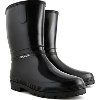 Dámské holínky Dámské černé holinky 3/4 black demar