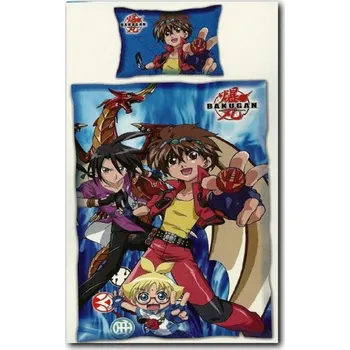 Povlečení Diseny Povlečení do dětské postýlky Bakugan modrý