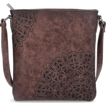 Kabelka Indee crossbody kabelka mandala hnědá 6269 brown