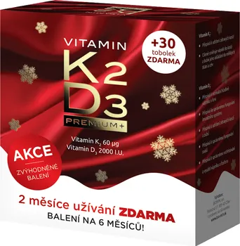 Biomin Premium+ vitamin K2 60 mcg + vitamin D3 2000 I.U. 90 tob.