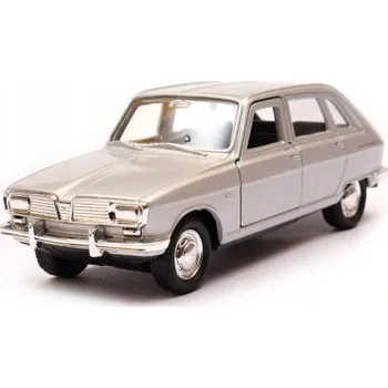 autíčko Welly Renault 16 stříbrný 1:34-39