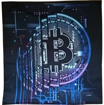 Povlak na dekorativní polštářek Apex® produktová řada 3D 3D povláček na polštářek Apex - Bitcoin - Povláček na polštářek