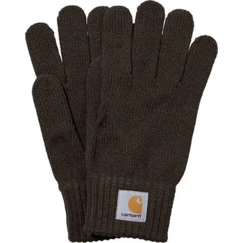 Rukavice RUKAVICE CARHARTT WIP Watch - hnědá - L/XL + při osobním odběru 713 Kč