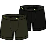 Pánské boxerky PUMA SPORT COTTON BOXER 2P 935521-06 BROWN 2