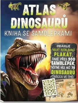 Bystrá hlava Atlas dinosaurů: Kniha se samolepkami - John Malam (2023, brožovaná)