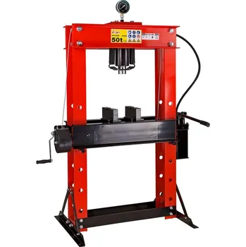 dílenský stroj DEMA Dílenský lis hydraulický dvourychlostní 50T