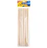 Madrid Papel Dřevěné tyčky kulaté 1,5 x 30 cm přírodní 6 ks