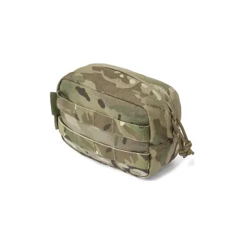 Airsoft Univerzální horizontální sumka malá, zip, Warrior, Multicam