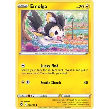 Karetní hra Pokémon karta Emolga 054/195 - Silver Tempest