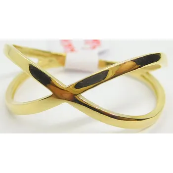 Prsten Klenoty Budín Dámský zlatý prsten ze žlutého zlata 585/1,70gr vel. 60 HK1123 (Klenoty Budín Dámský zlatý prsten ze žlutého zlata 585/1,70gr vel. 60 HK1123)