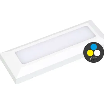 LED svítidlo přisazené fasádní RIKO ZSE5-BI bílé