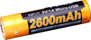 Článková baterie Fenix 18650 2600 mAh