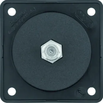 Elektrická zásuvka Zásuvka SAT Integro černá