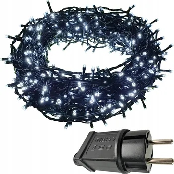 Vánoční dekorace Cortina Vánoční osvětlení světýlka řetěz 500LED venkovní studená bílá