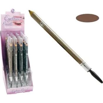 Oční linky W7 Tužka obočí s kartáčkem 12cm č.04 BLONDE