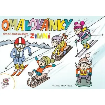 omalovánky Omalovánky A5 Zimní - Mirek Vostrý