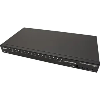 KVM přepínač Aten Aten KVM přepínač (DP / HDMI + USB 3.0) 16:1, DP,4K@60Hz (CS19216)