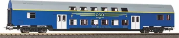 Modelová železnice PIKO Dvoupatrový vůz 2. třídy ČSD IV 53114