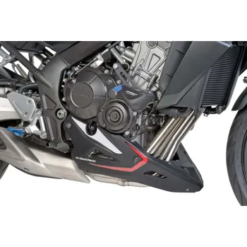 Spoiler motoru PUIG 7021C karbonový vzhled včetně samolepek HONDA CB650F 14'-17' C/CARBON