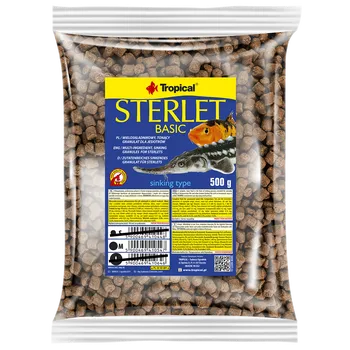 Krmivo pro rybičky Tropical Sterlet Basic velikost M 1l 500g krmivo pro jesetery