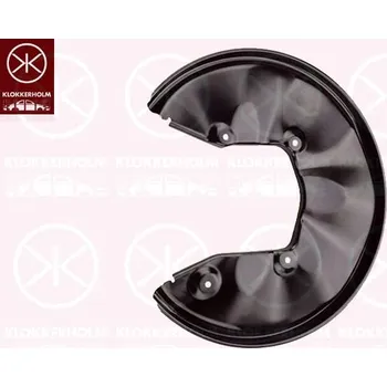 Brzdový systém Ochranný plech proti rozstřikování, brzdový kotouč KLOKKERHOLM 0031878