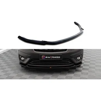 Nárazník Spojler pod nárazník lipa Renault Express Mk2 černý lesk