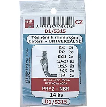 Univerzální těsnění k ramínkům baterií