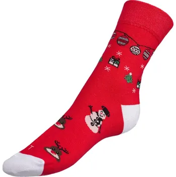 Dámské ponožky Dámské a pánské vánoční ponožky Bellatex Vánoce