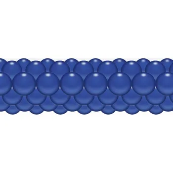 Balónek Balónková girlanda tmavá modrá 3 m balonky.cz b83034