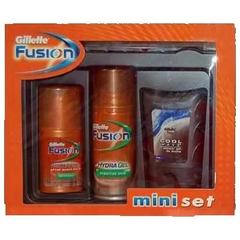 Péče o vousy GILLETTE *GS FUSION MINI SET AFB25+SG75+SHG75ml