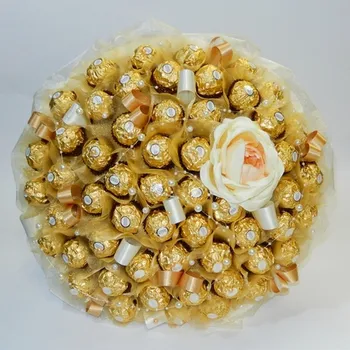 umělá květina Ateliér Confetti Kytice z bonbonů - Verona Počet bonbónů: 40 ks