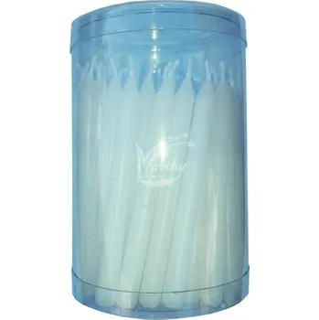 Dortová svíčka Svíčky na dort české - bílé (60ks)