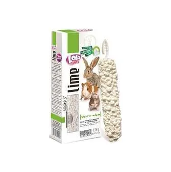 Krmivo pro hlodavce LOLO SMAKERS přírodní vápenná tyčinka pro hlodavce a králíky 135 g,rychlé dodání
