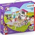 domeček pro figurky Schleich Horse Club 72158 Cavaliers Café jízda kočárem