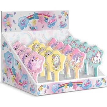 kartáč na vlasy SETABLU Kartáč na vlasy rozčesávací UNICORN STAR • 17 CM
