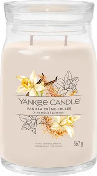 Svíčka Yankee Candle Signature Vanilla Crème Brûlée
