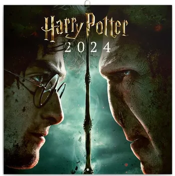 Kalendář Poznámkový kalendář Harry Potter 2024, 30 x 30 cm