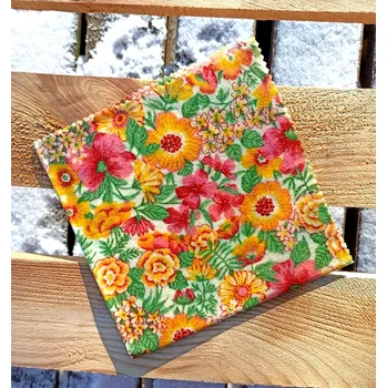 Termobox Voskovaný ubrousek - Květiny Velikost: 32x32 cm