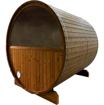 Sauna Sentiotec Sudová finská sauna Kaski 220 Panorama