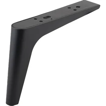 Nábytkové kování Interex design Nábytková nožka MOBILIO / Černá matná 150 mm