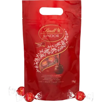 Potravina Lindt LINDOR čokoládové pralinky mléčné 32 % 1 kg