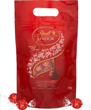 Čokoláda Lindt Lindor čokoládové pralinky mléčné 32 % 1 kg