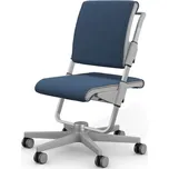 MOLL Rostoucí dětská židle Scooter Šedá Blue řada Trend