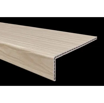 Parapet Renovační PVC parapety Renovační plastový parapet_Dub venkovský šířka 100mm