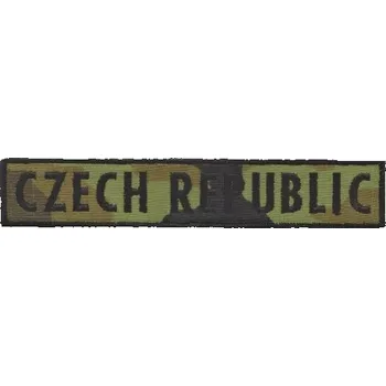 Nášivka NAVYS Nášivka CZECH REPUBLIC Česká republika - maskování vz.95 F-8 velcro