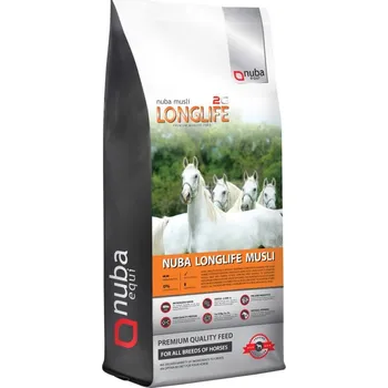 Krmivo pro koně NUBA EQUI Nuba LongLife Musli 2G - krmivo pro starší koně - pytel 20 kg