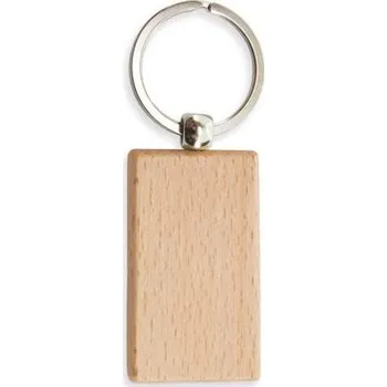 Dřevěná klíčenka - obdélník